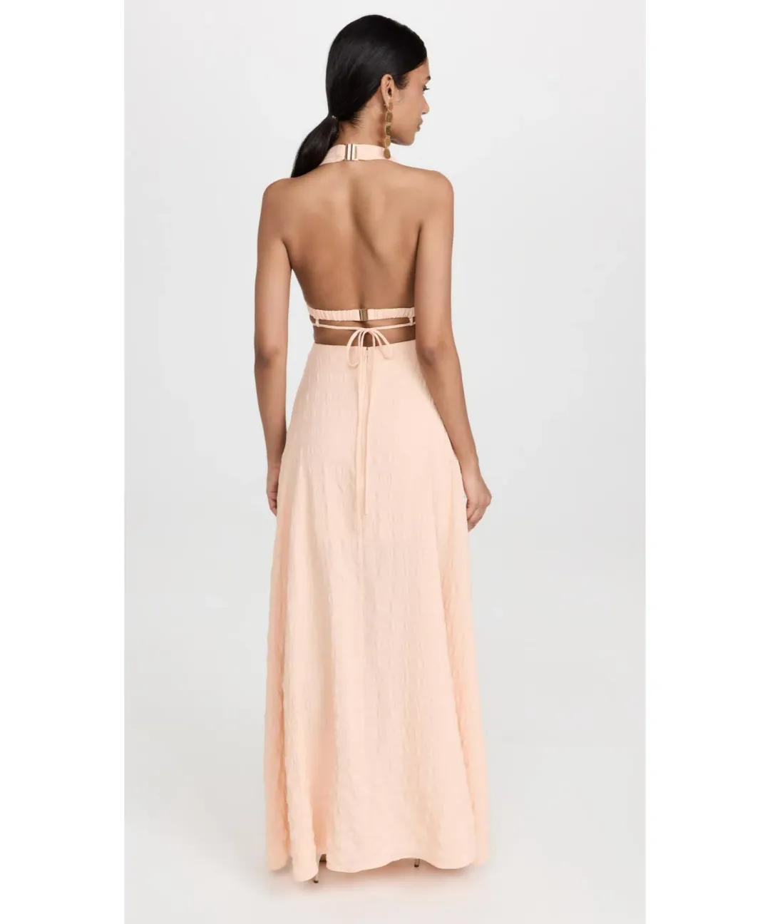 Significant Other Ava Maxi Dress Peach Size AU 10 for rent on The Volte - main image