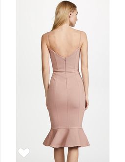 Nicholas Flip Hem Bra Bandage Dress in Nude Size 0 for rent on The Volte - image 3