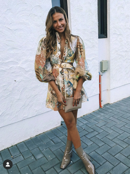 Zimmermann Brightside A-Line Mini Dress Batik Patch Size 0 / AU 8 for rent on The Volte - image 2