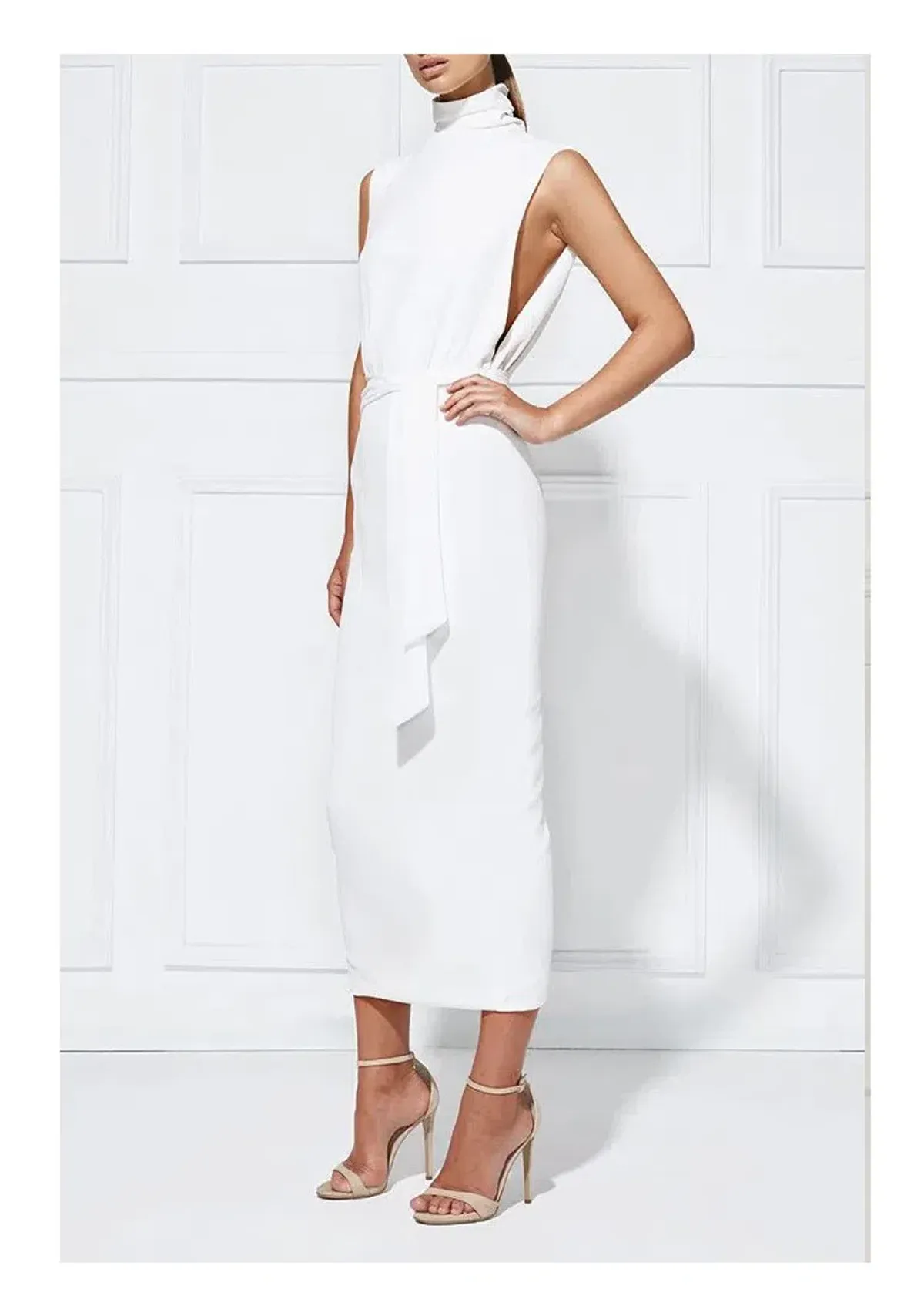 MISHA Balbina Milk Dress White Size 6/XS - Image 1