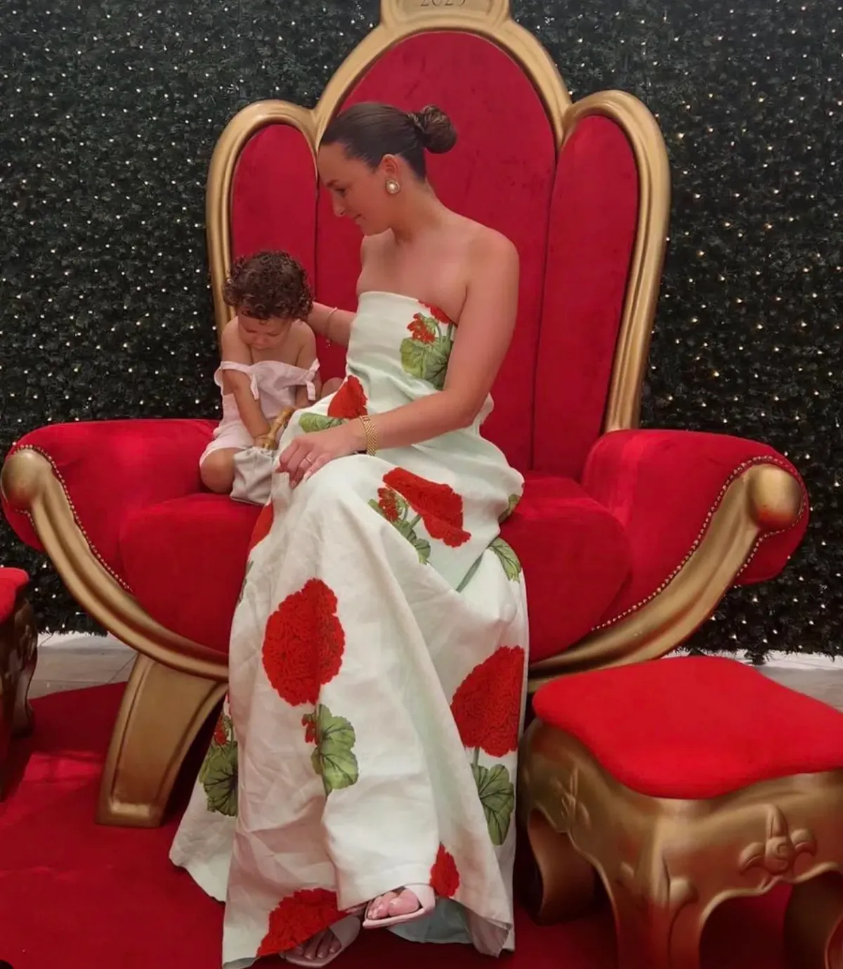 Oroton Posie Geranium Gown Sea Spray Size 6 - Image 11