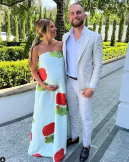 Oroton Posie Geranium Gown Sea Spray Size 6 for rent on The Volte - image 14