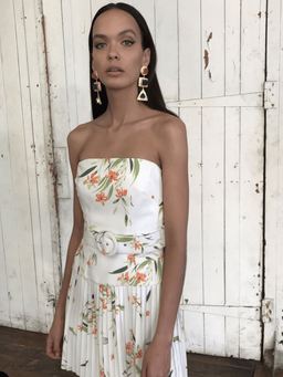 By Johnny - White Jungle Tennis Dress 6 for rent on The Volte - image 1