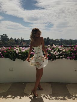 By Johnny - White Jungle Tennis Dress 6 for rent on The Volte - image 2