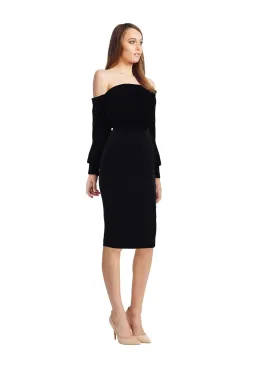 MISHA Adia Dress Black Size 6/XS for rent on The Volte - image 2