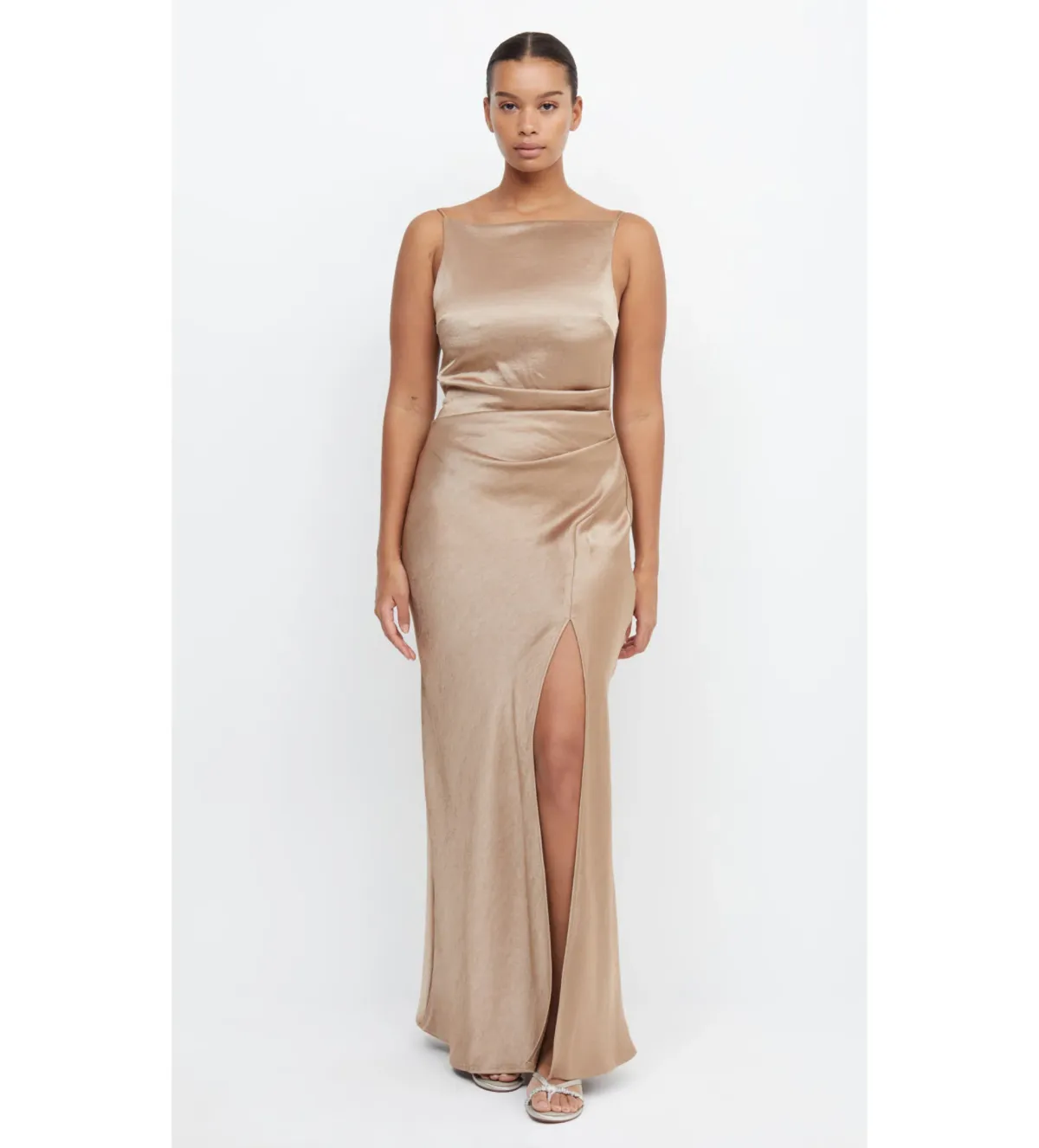 Bec & Bridge The Dreamer Maxi Dress Golden Size 10 - Image 1