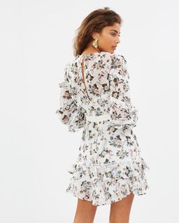 Talulah Reminisce Mini Dress Floral Size 10 for rent on The Volte - image 3