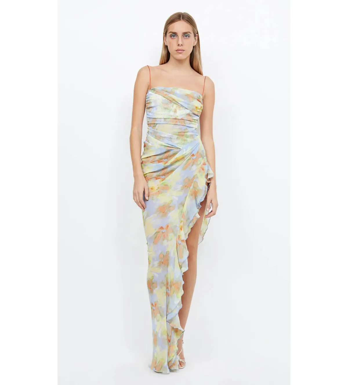 Bec & Bridge Zephy Asym Dress Floral Size AU 6 - Image 1