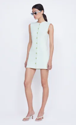 Bec & Bridge Ilora Knit Mini Dress in Mint Size 10 for rent on The Volte - image 2