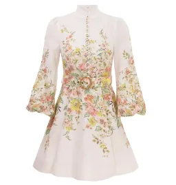 Zimmermann Matchmaker Buttoned Mini Dress Size 1/ AU 10 for rent on The Volte - image 5