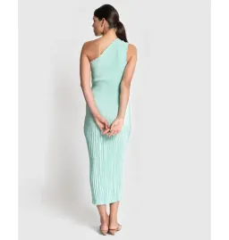 L'Idee Soiree One Shoulder Gown in Spearmint Size S / AU 8 for rent on The Volte - image 4