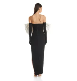 Eliya the Label Sarah Dress in Black/White Size AU 10 for rent on The Volte - image 4