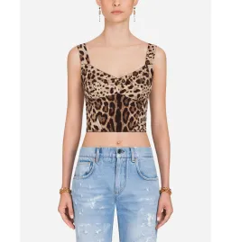 Dolce & Gabbana Cady Bustier Leopard Print Size 40 / AU 8 for rent on The Volte - image 2