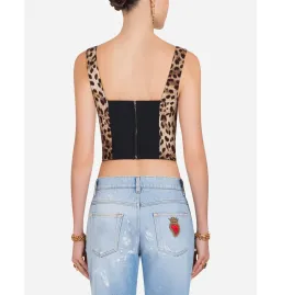 Dolce & Gabbana Cady Bustier Leopard Print Size 40 / AU 8 for rent on The Volte - image 3
