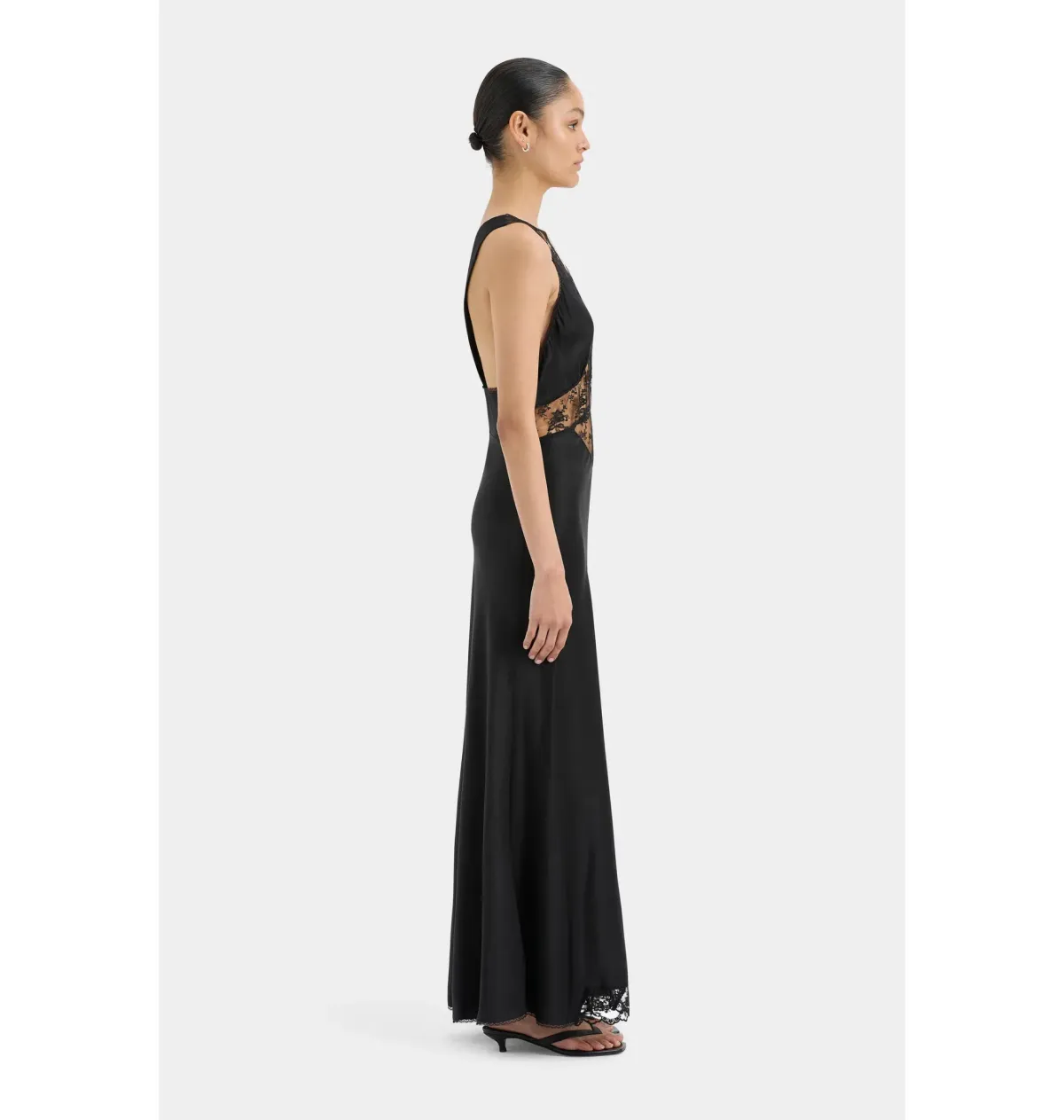 Sir The Label Aries Cut Out Gown In Black Size 1 / AU 8 - Image 2