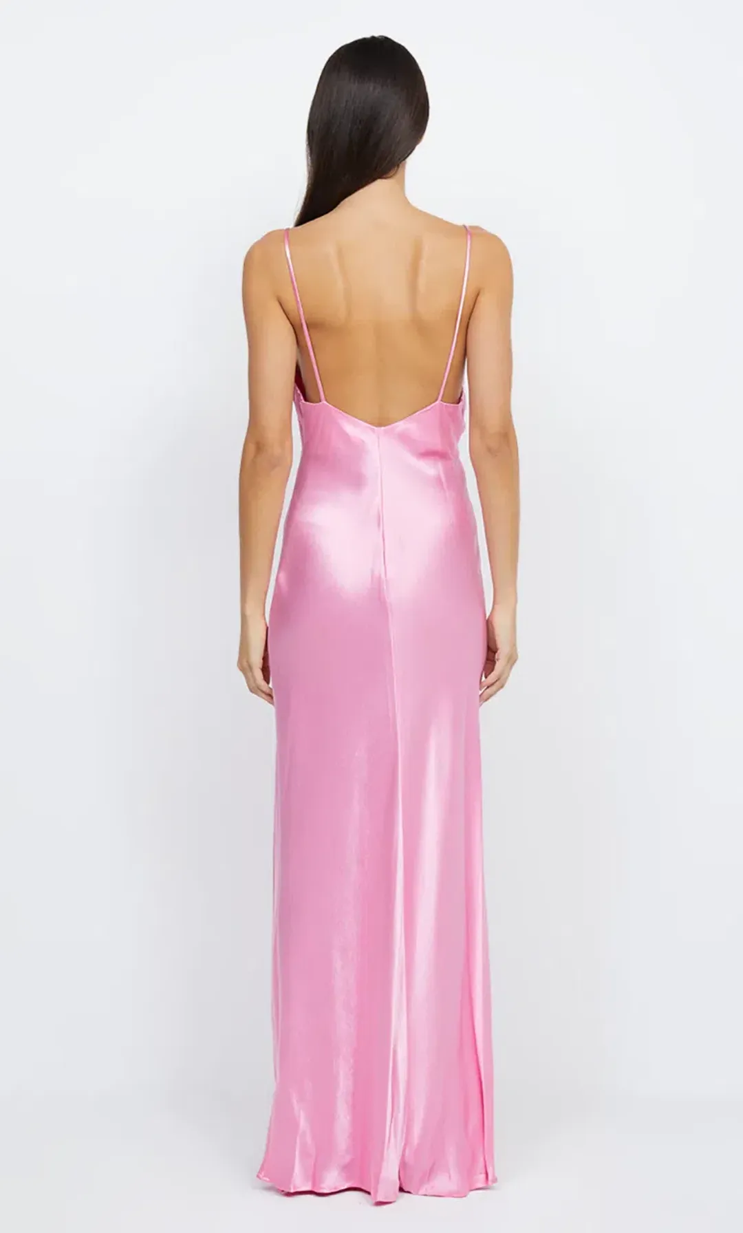 Bec & Bridge Lorelai V Maxi Dress in Candy Pink Size 8 for rent on The Volte - main image