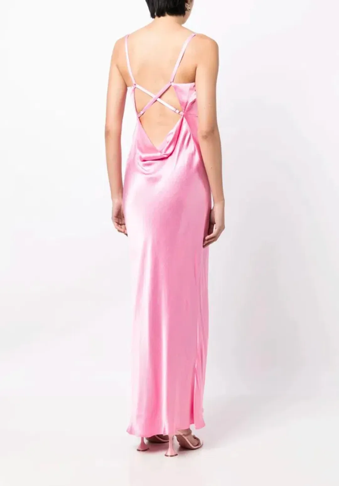 Bec & Bridge Mali Maxi Dress Pink Size 6 for rent on The Volte - main image