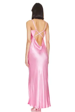 Bec & Bridge Mali Maxi Dress Pink Size 6 for rent on The Volte - image 6