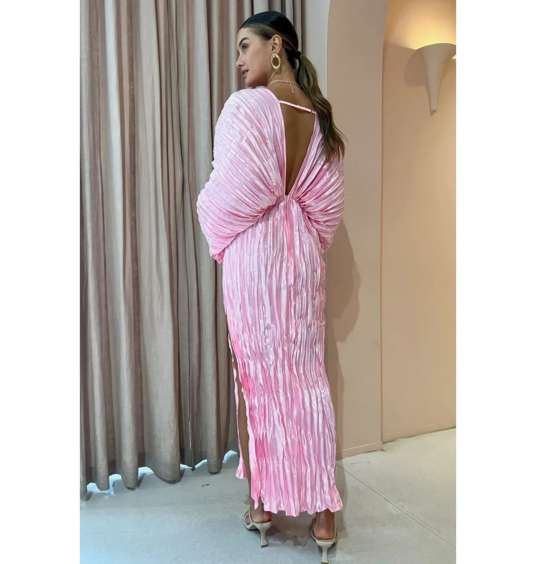 L’idée De Luxe Gown in Lipstick Pink Size 10 for rent on The Volte - main image