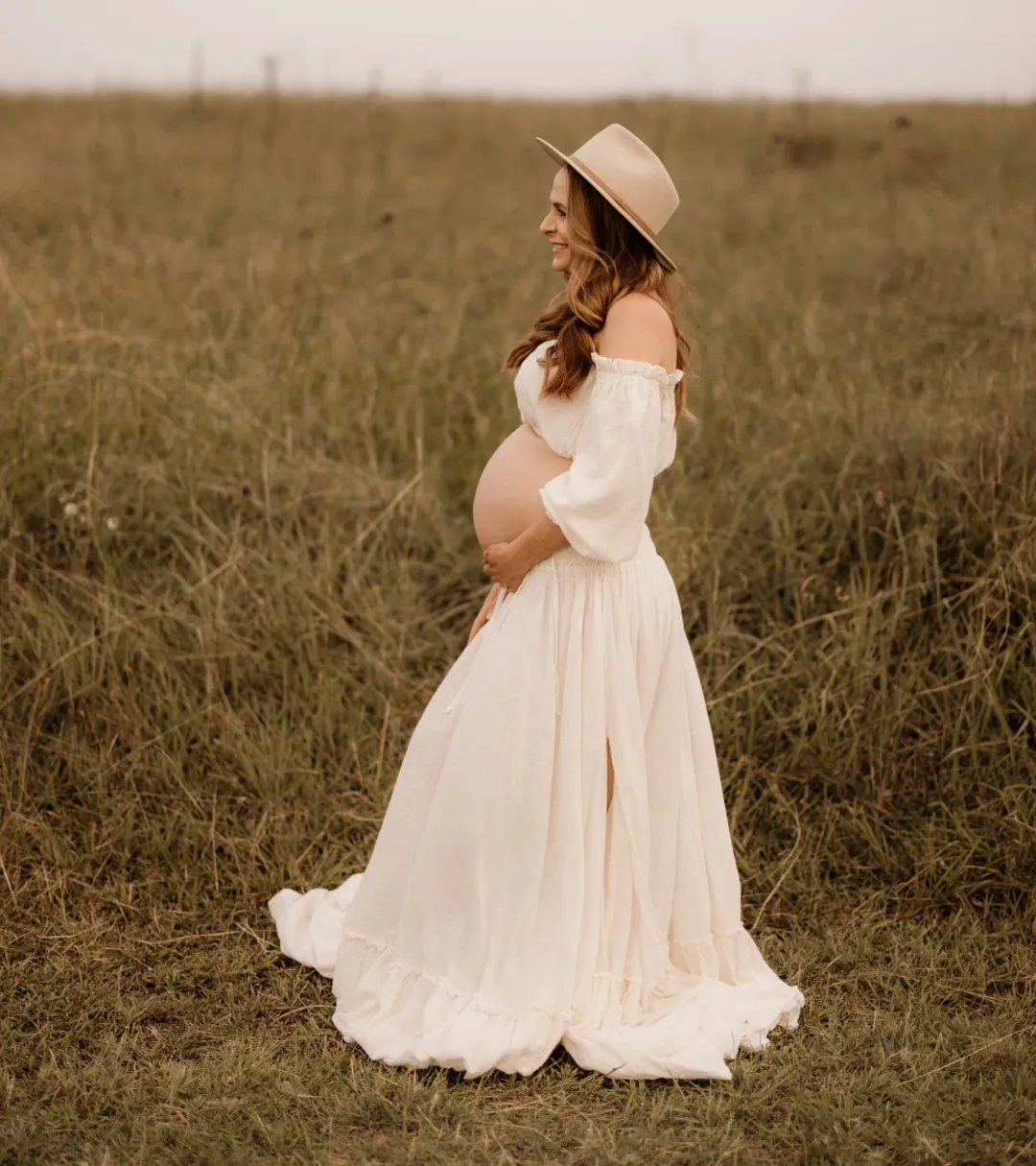 We Are Reclamation There Is Nothing Quite Like You Two Piece Ivory Gown One Size for rent on The Volte - main image