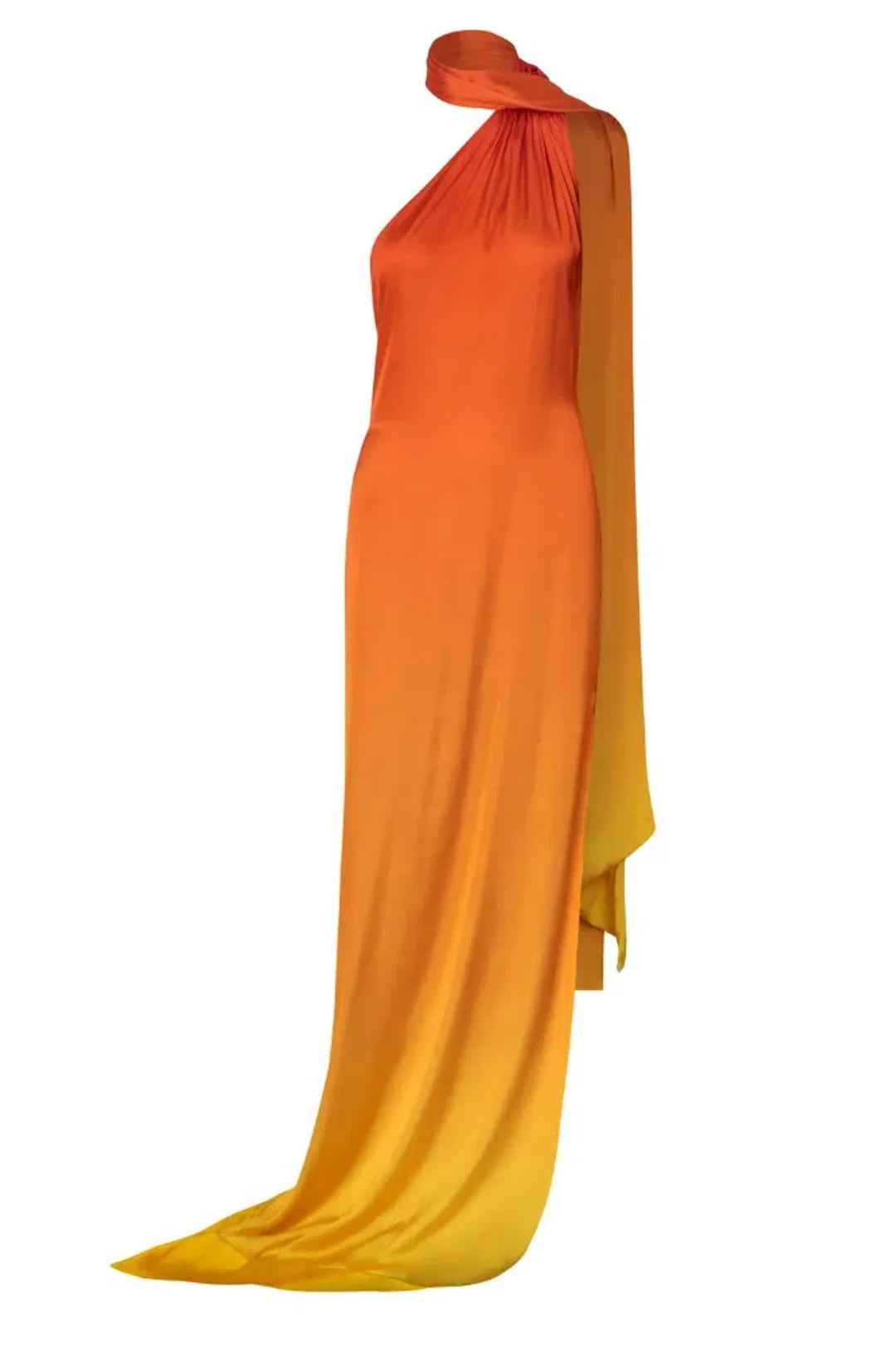 Baobab Ari Dress Orange Multi Size S/ AU 8 for rent on The Volte - main image