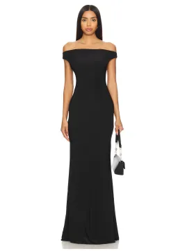 Natalie Rolt Bettina Gown Black Size 2 / AU 10 for rent on The Volte - image 1