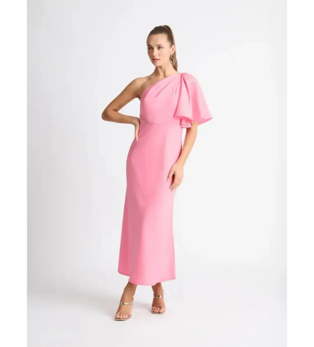 Sheike True Live Max Dress Pink Size 12 for rent on The Volte - main image