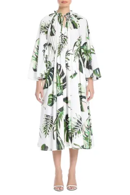 Leo Lin Alexia Midi Dress in Botanica Print Size 16 for rent on The Volte - image 1
