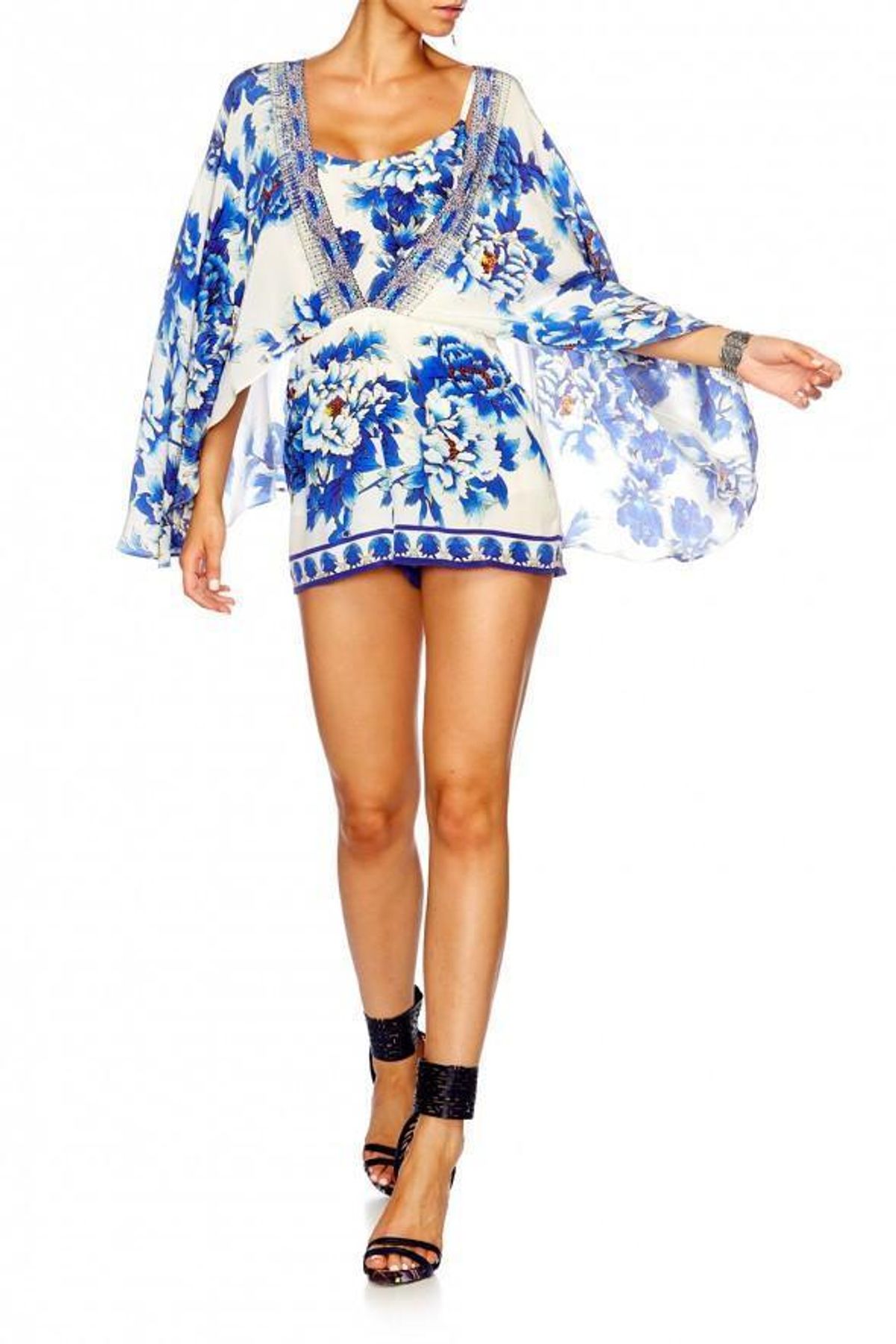 Camilla Ring Of Roses Playsuit - Image 1
