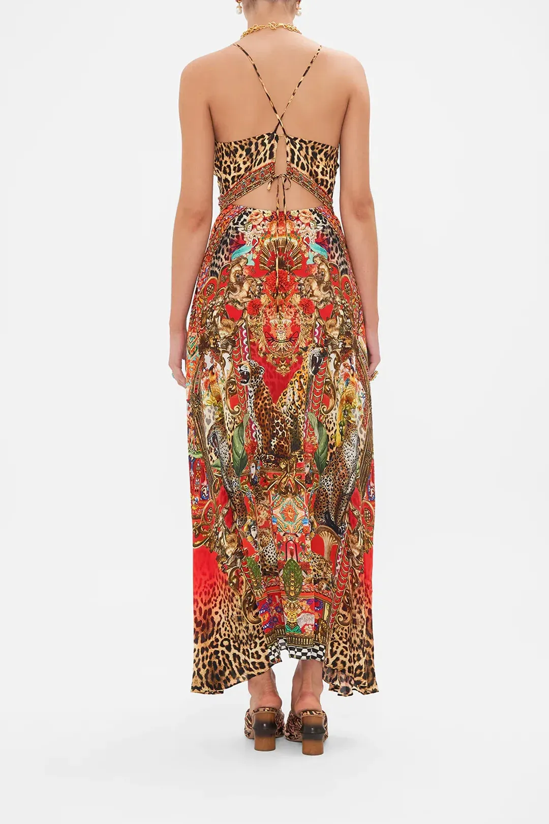 Camilla From Generation To Generation Strappy Dress With Cut Out Size M / AU 12 for rent on The Volte - main image