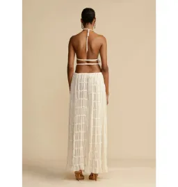 Arcina Ori Juliette Halter Top Cream Size M / AU 10 for rent on The Volte - image 4