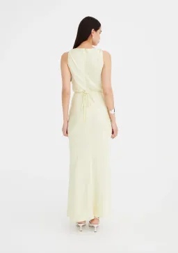 Jillian Boustred Vikki Dress in Lemon Size 1 / AU 8 for rent on The Volte - image 2