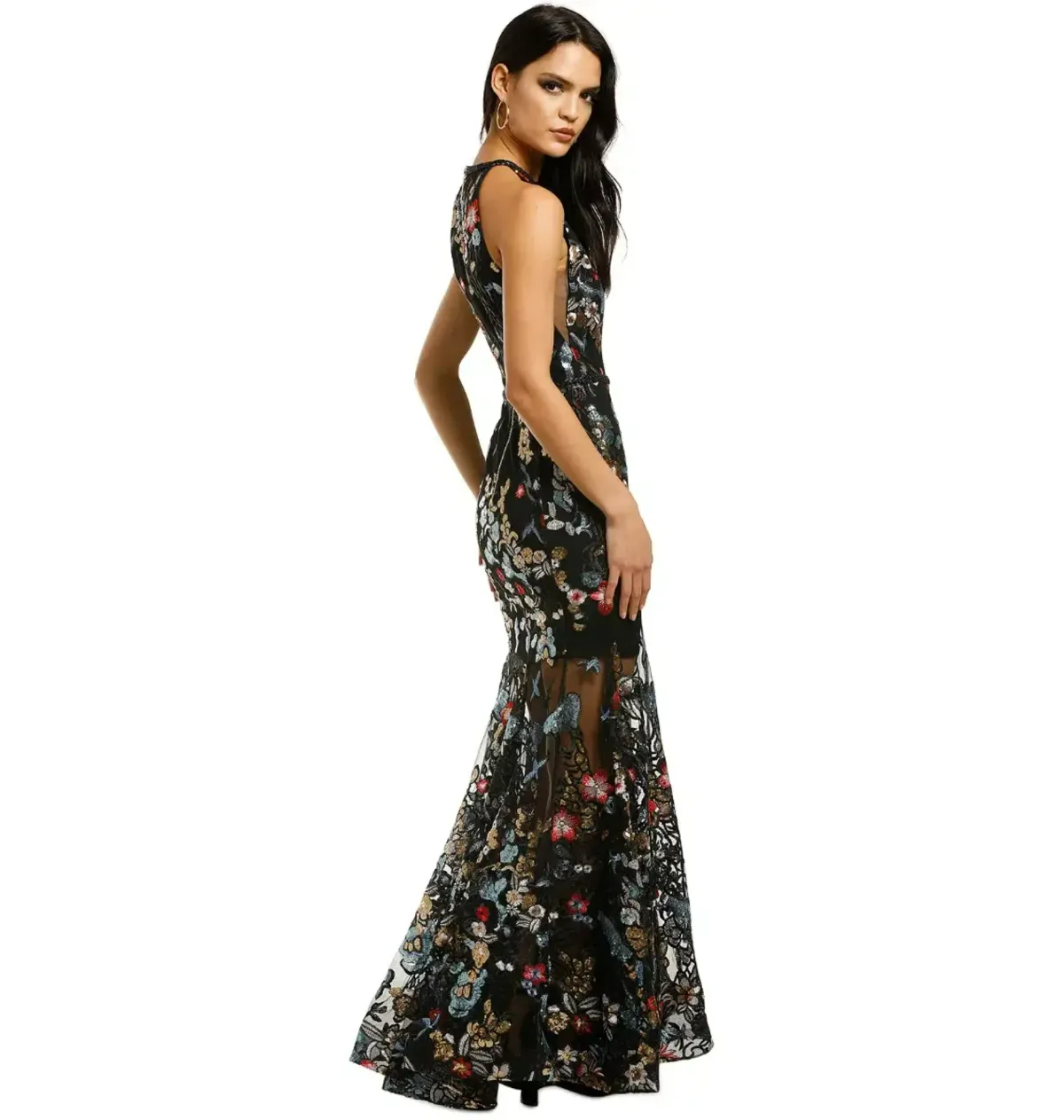 Bronx and Banco Paradise Gown in Black Size AU 6 - Image 3