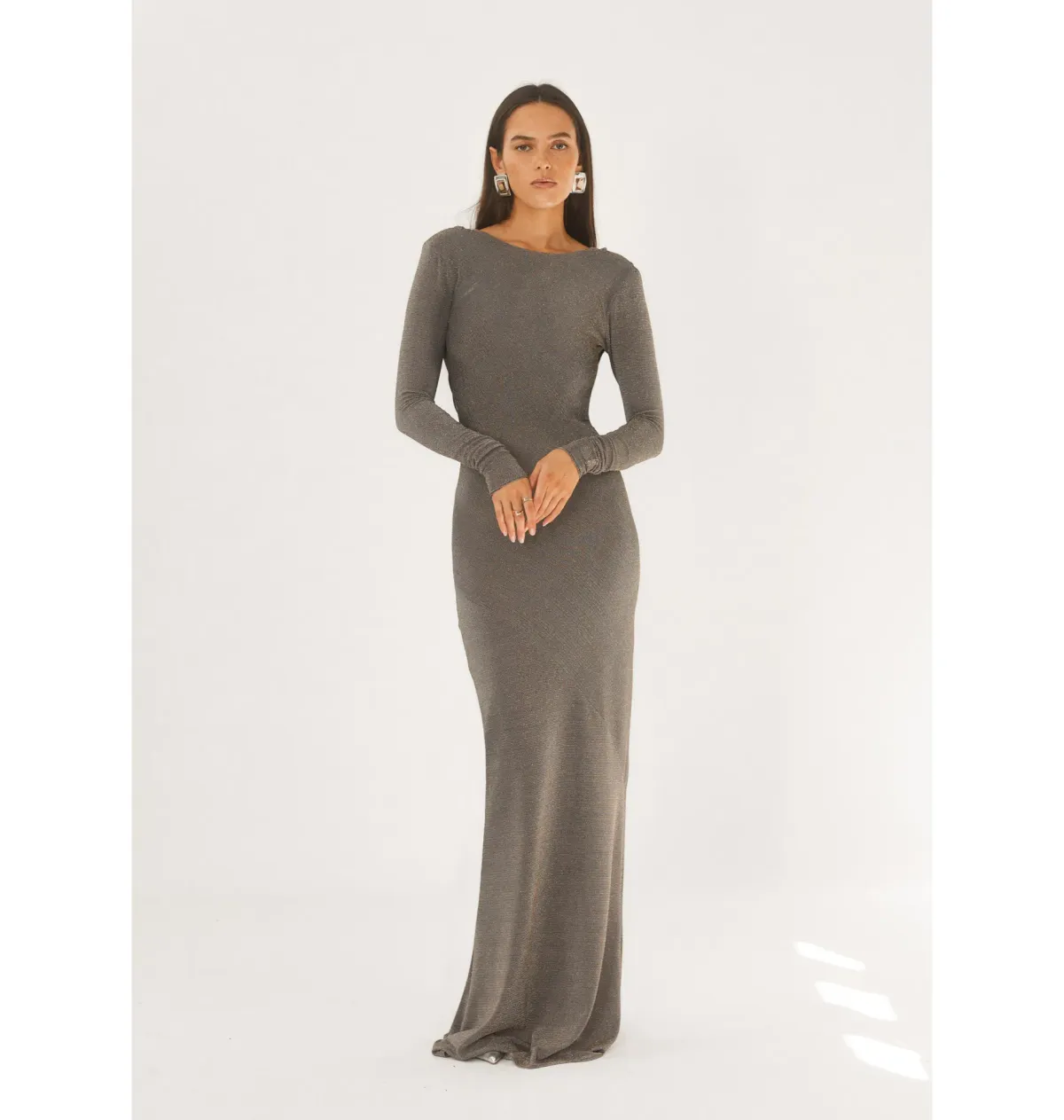Arcina Ori Jen Dress in Grey Size M / AU 10 - Image 5