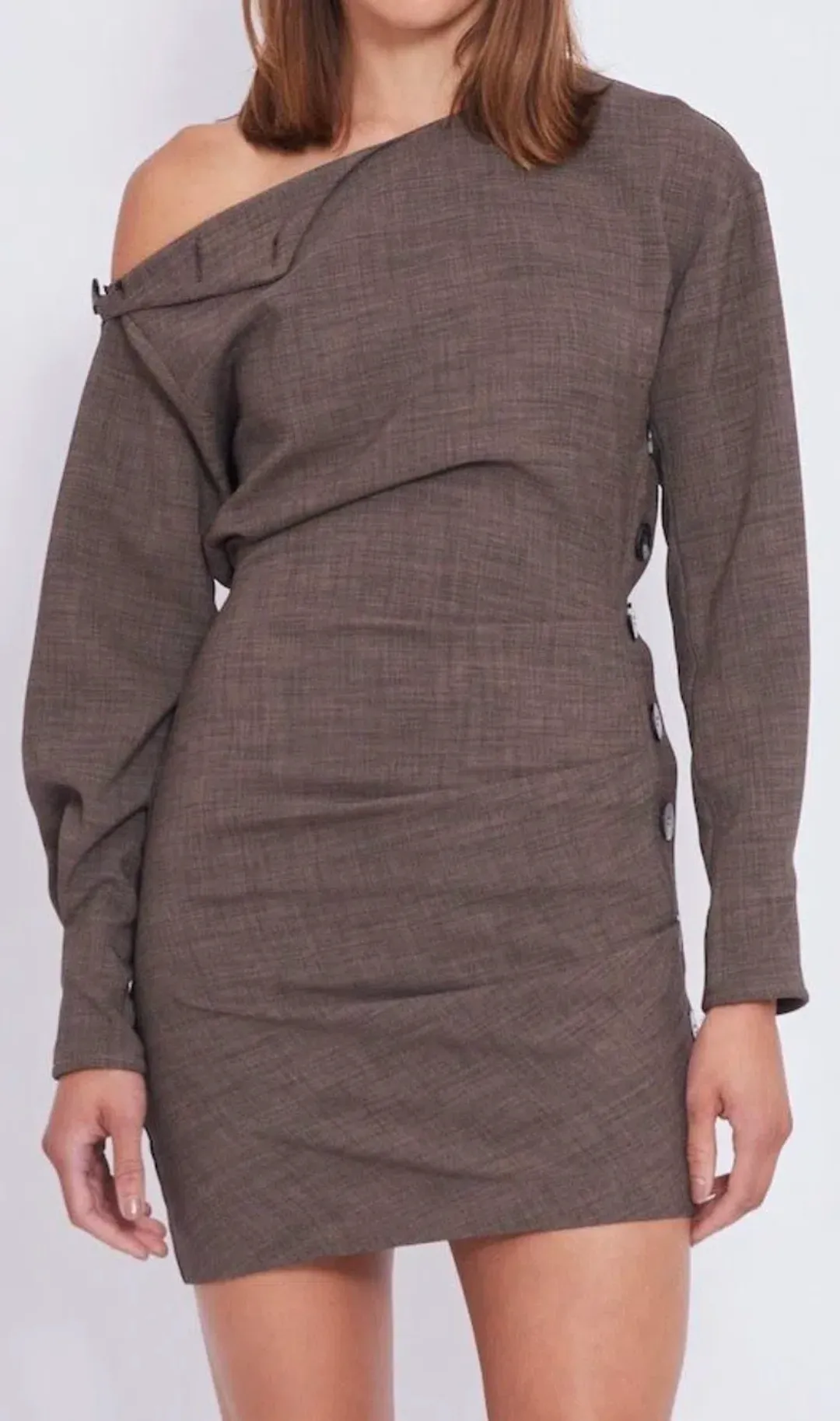 Pfeiffer The Baxter Mini Dress Coco Size 6 for rent on The Volte - main image