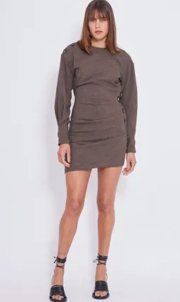 Pfeiffer The Baxter Mini Dress Coco Size 6 for rent on The Volte - image 4