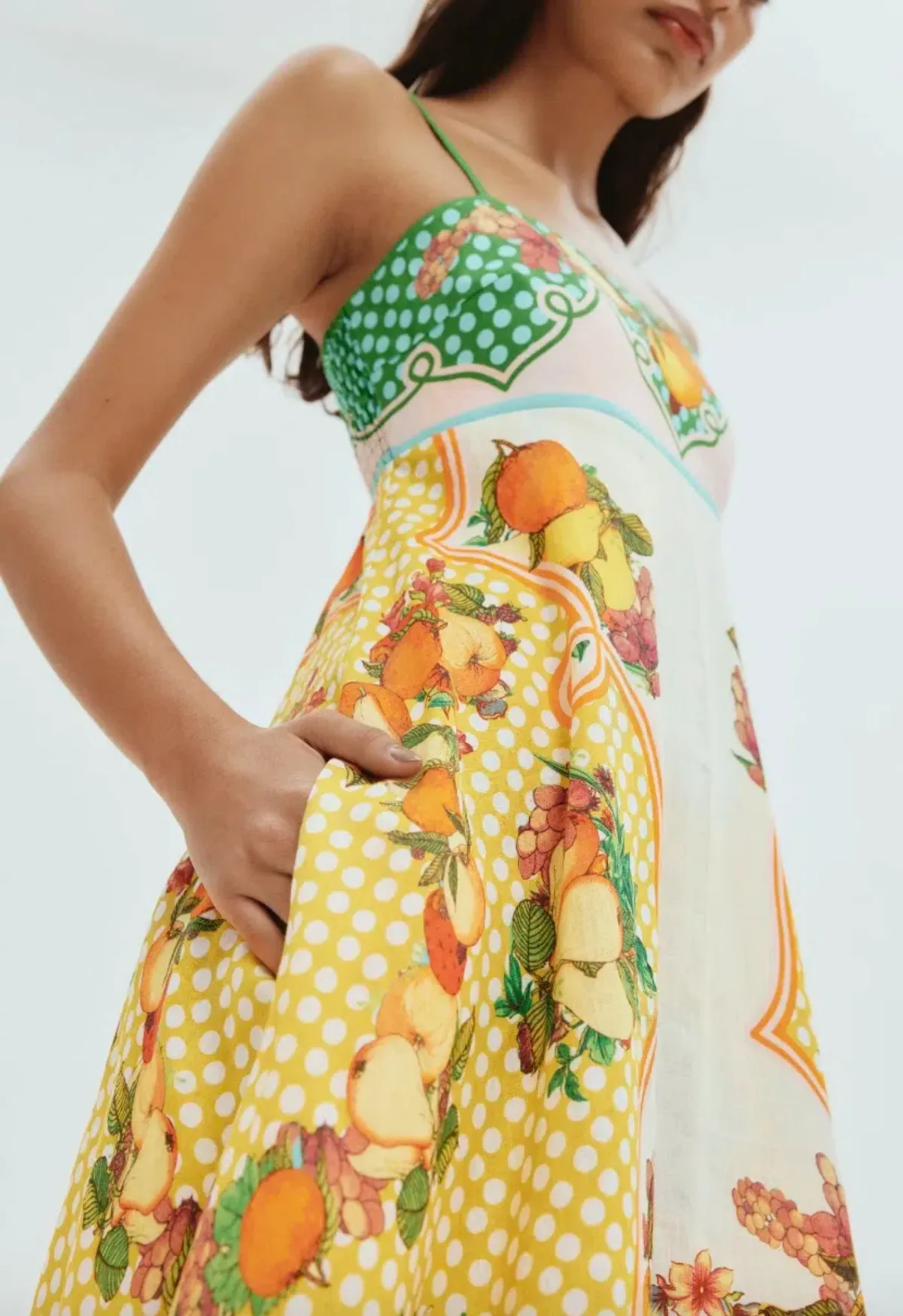 Alemais Lemonis Sundress Multi Size 16 - Image 1