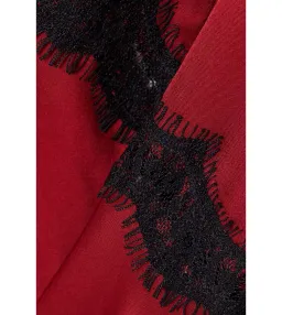 Rixo Gabrielle Open-Back Dress in Red Size AU 20 for rent on The Volte - image 3