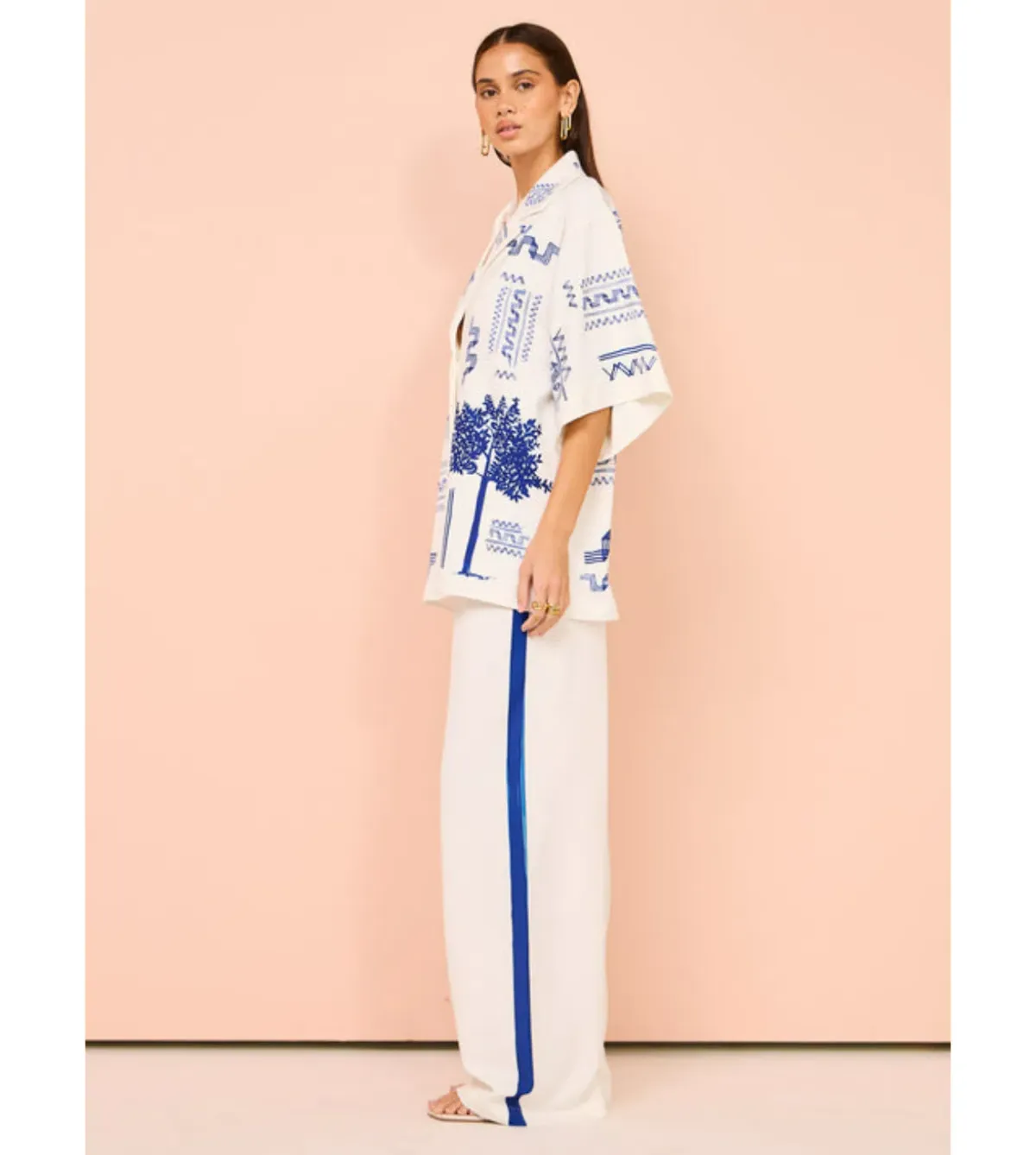 Camilla and Marc Cassia Shirt AU 8 and Pant AU 10 in Blue - Image 2