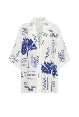 Camilla and Marc Cassia Shirt AU 8 and Pant AU 10 in Blue for rent on The Volte - image 6