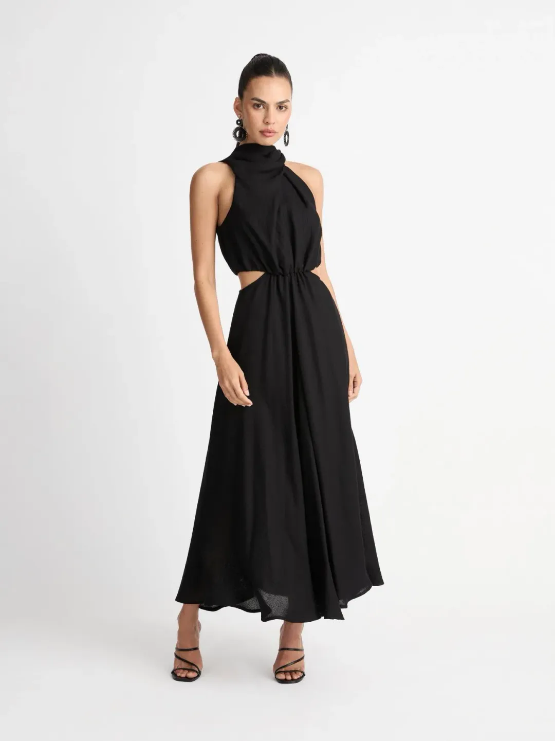 Sheike Amelia Maxi Dress in Black Size AU 8 for rent on The Volte - main image