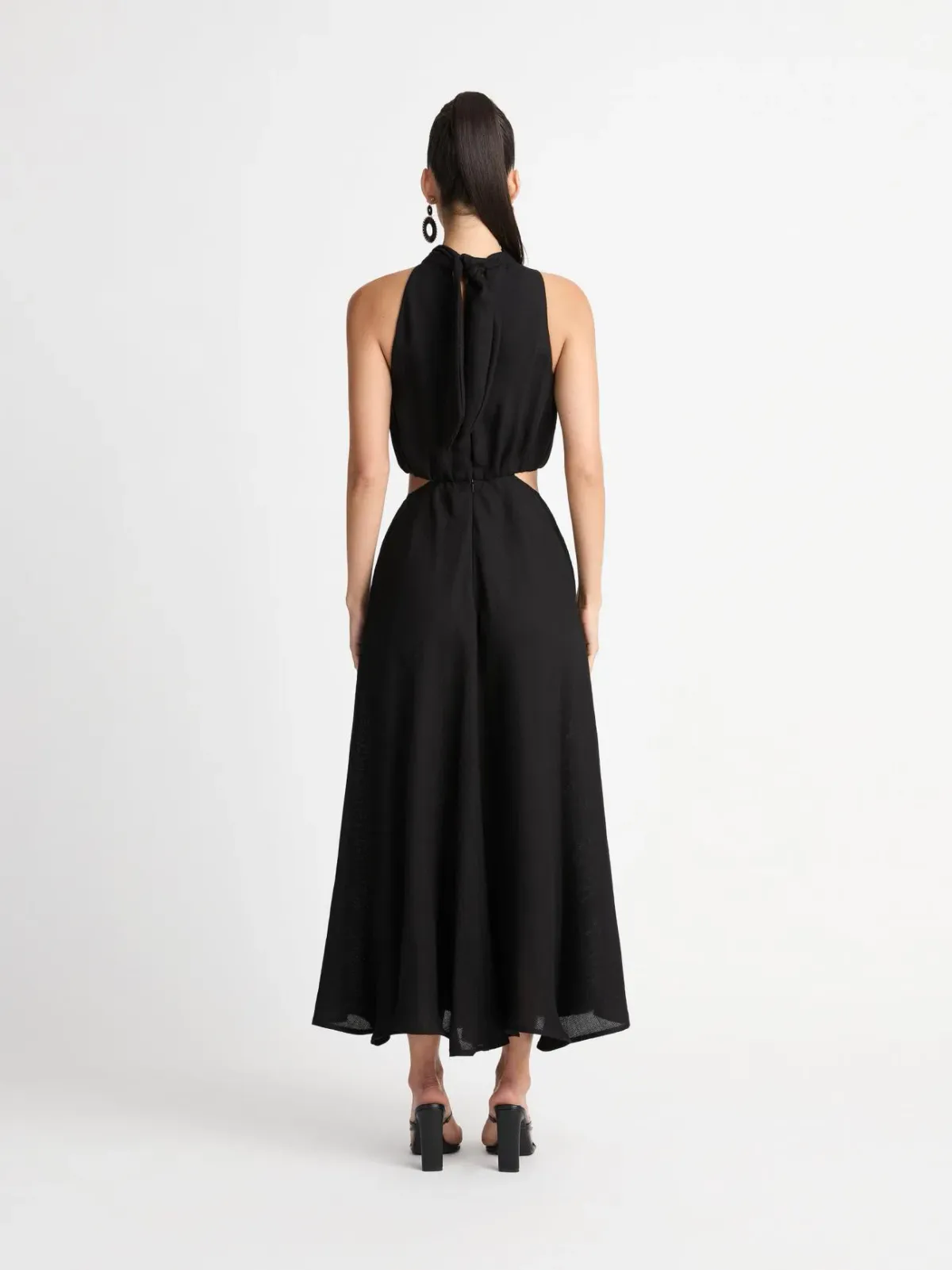 Sheike Amelia Maxi Dress in Black Size AU 8 - Image 2