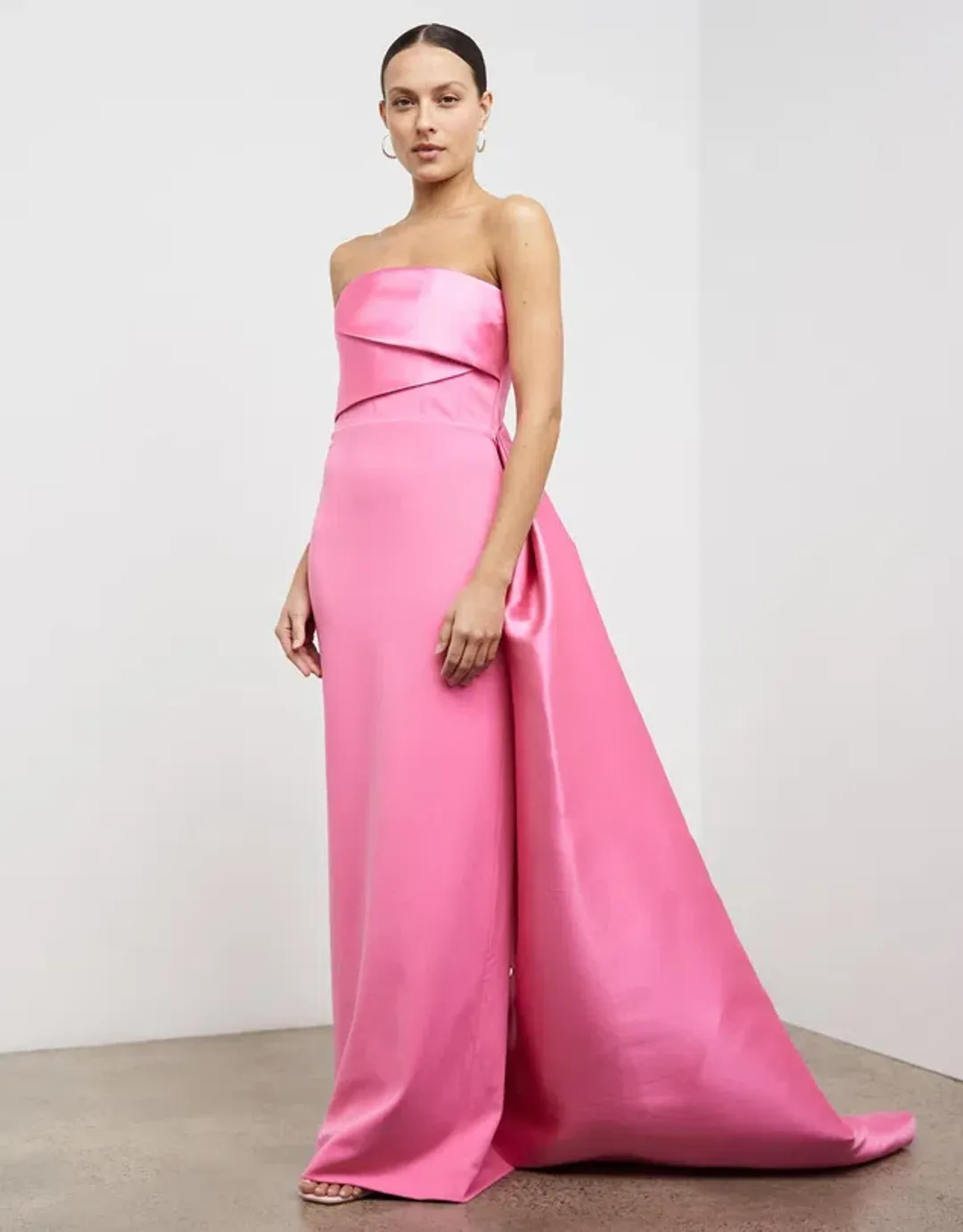Solace London The Kinsley Gown Pink Size 6 for rent on The Volte - main image
