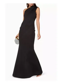Rachel Gilbert Rumer Gown Black Size 6 for rent on The Volte - image 1