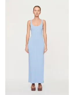 Clea Palmer Ladder Knit Dress Blue Size XS / AU 6 for rent on The Volte - image 1