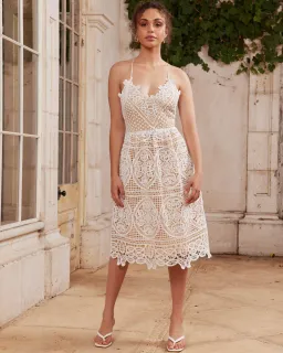 Sisters the Label Annabelle Dress White Size 6 for rent on The Volte - image 1