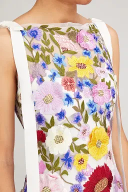 Rachel Gilbert Nya Floral Gown Multi Size 3 / AU 12 for rent on The Volte - image 2