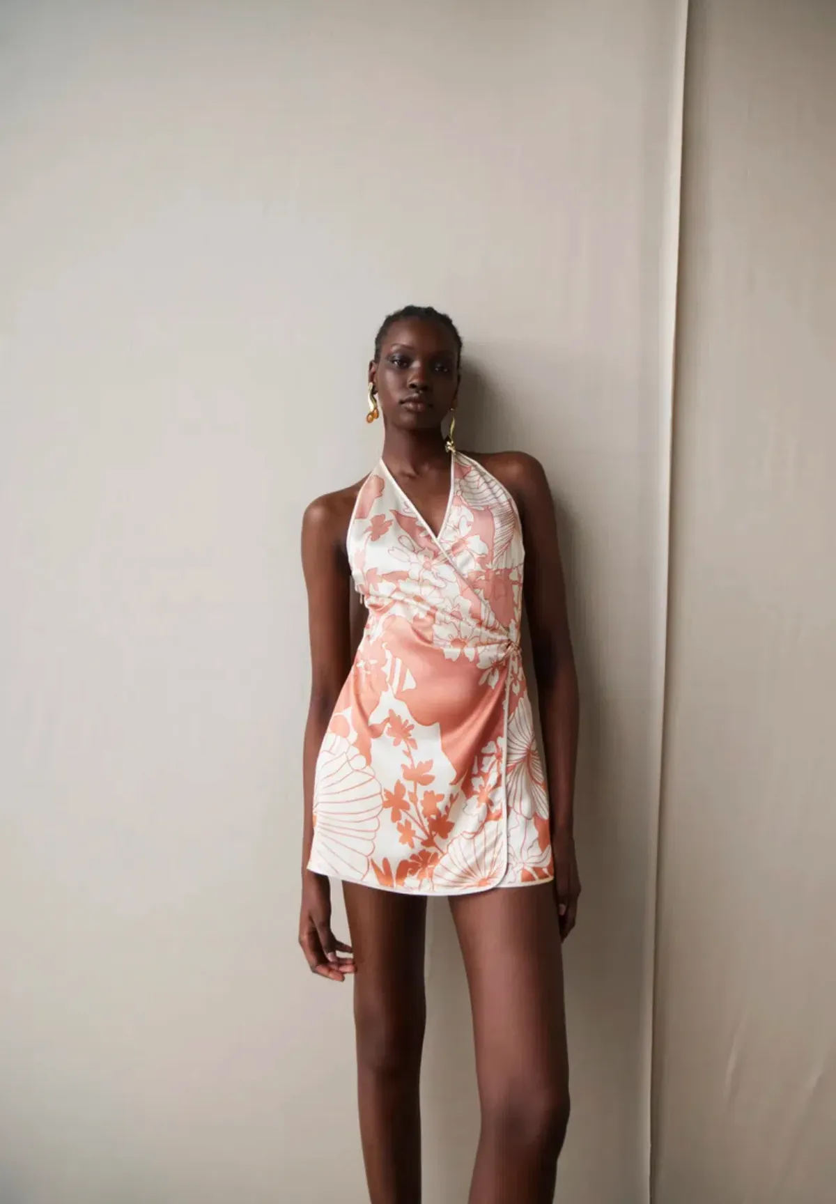 Cosmo Twist Mini Dress - Image 1