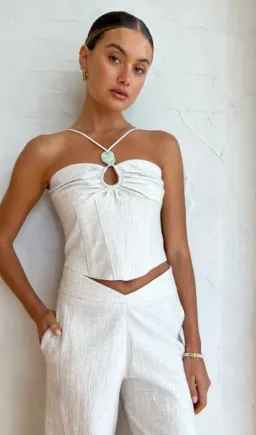 Viktoria and Woods Delta Bustier Natural Size 8 for rent on The Volte - image 2