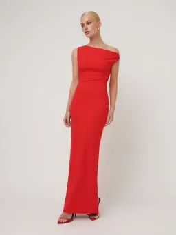 Effie Kats Inaya Gown Cherry Red Size XS / AU 6 for rent on The Volte - image 1
